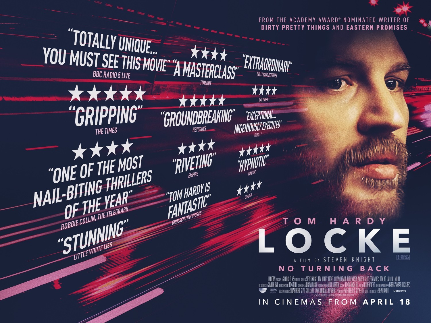 Poster of A24's Locke (2014)