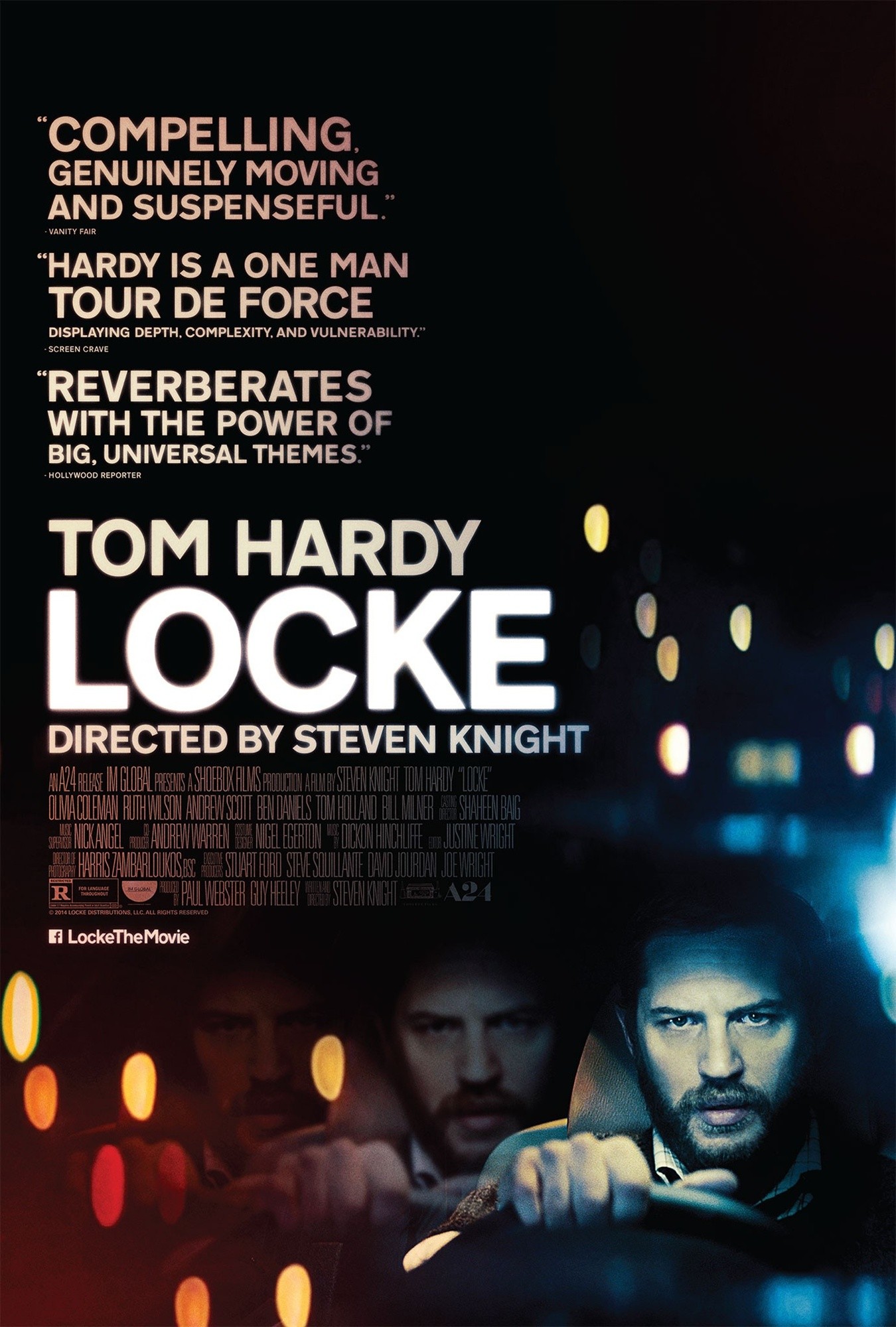 Poster of A24's Locke (2014)