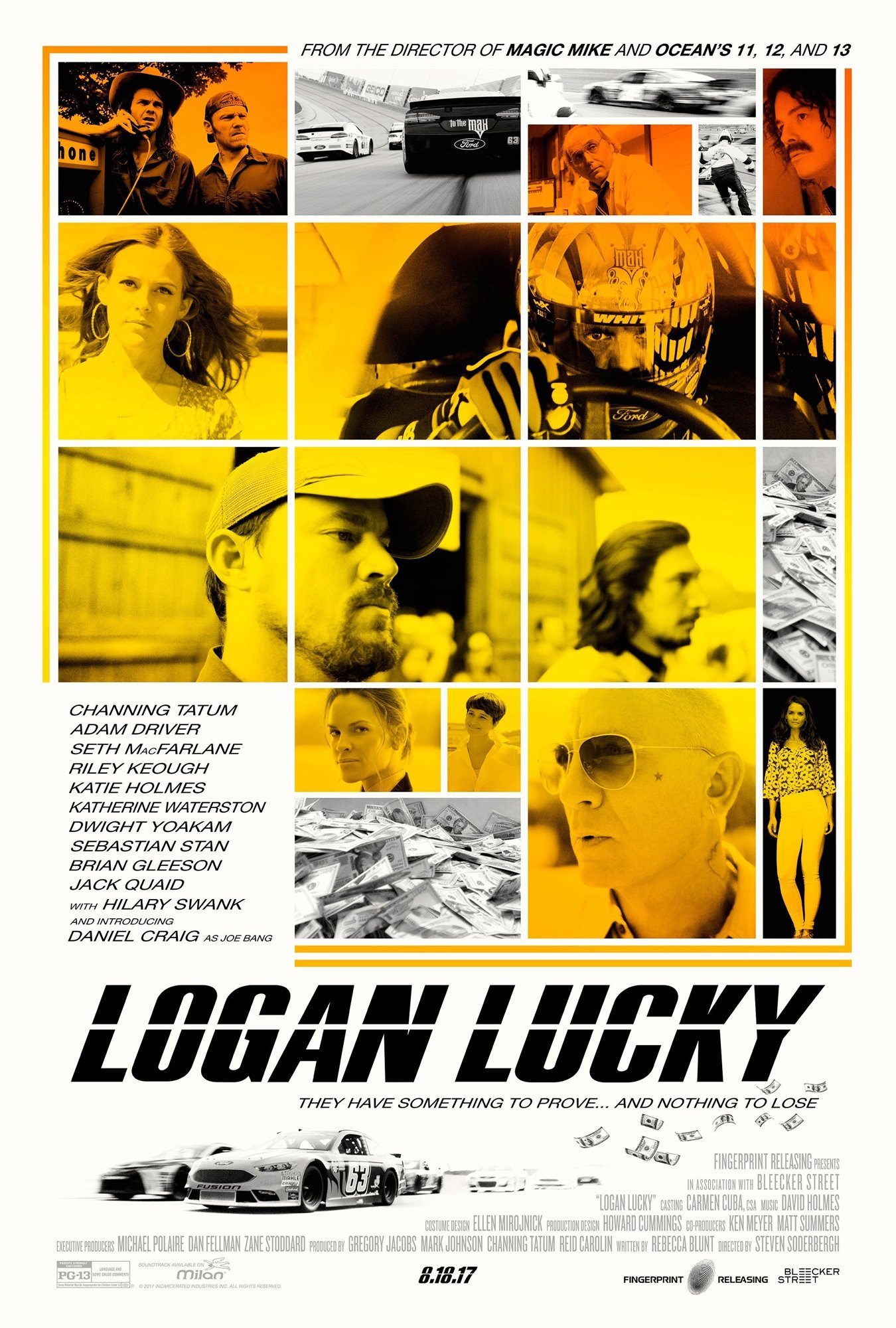 Poster of Bleecker Street Media's Logan Lucky (2017)