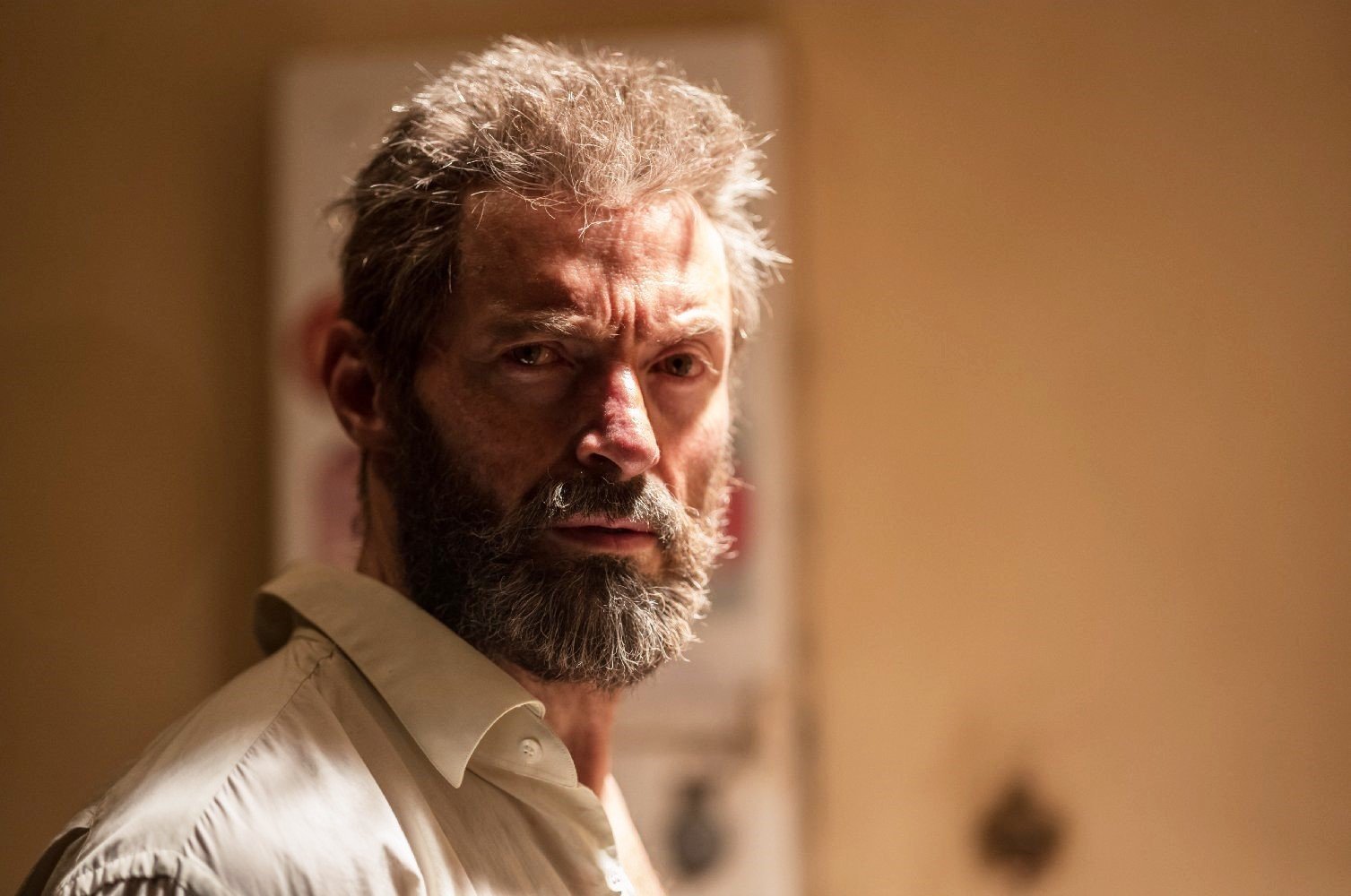 Hugh Jackman stars as Logan in 20th Century Fox's Logan (2017)