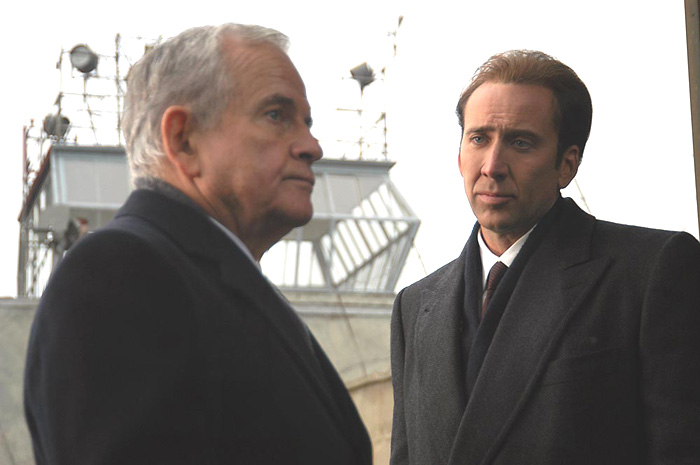 Ian Holm and Nicolas Cage in Lions Gate Films' Lord of War (2005)