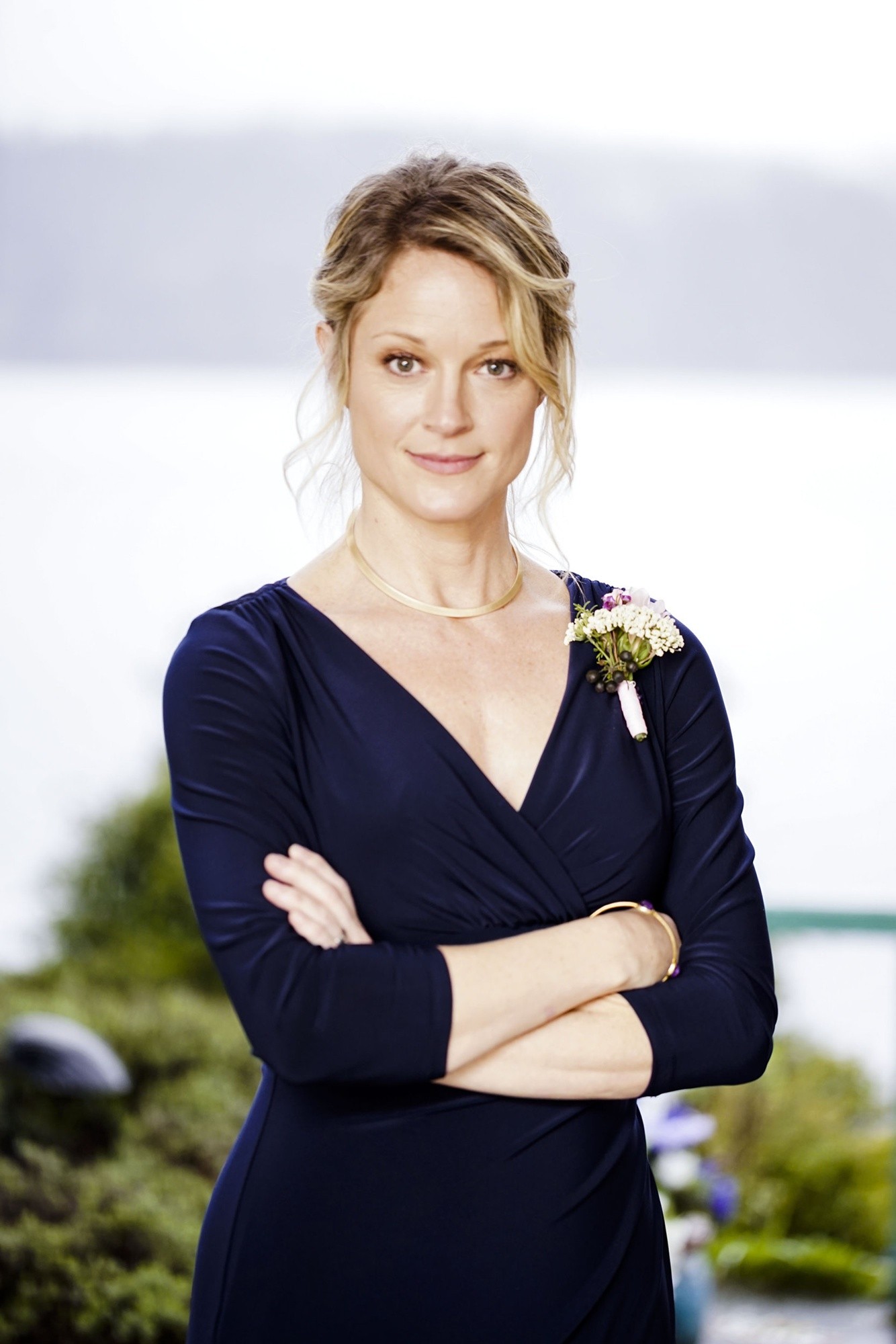 Teri Polo stars as Chloe in Hallmark Channel's Love, Again (2015) .