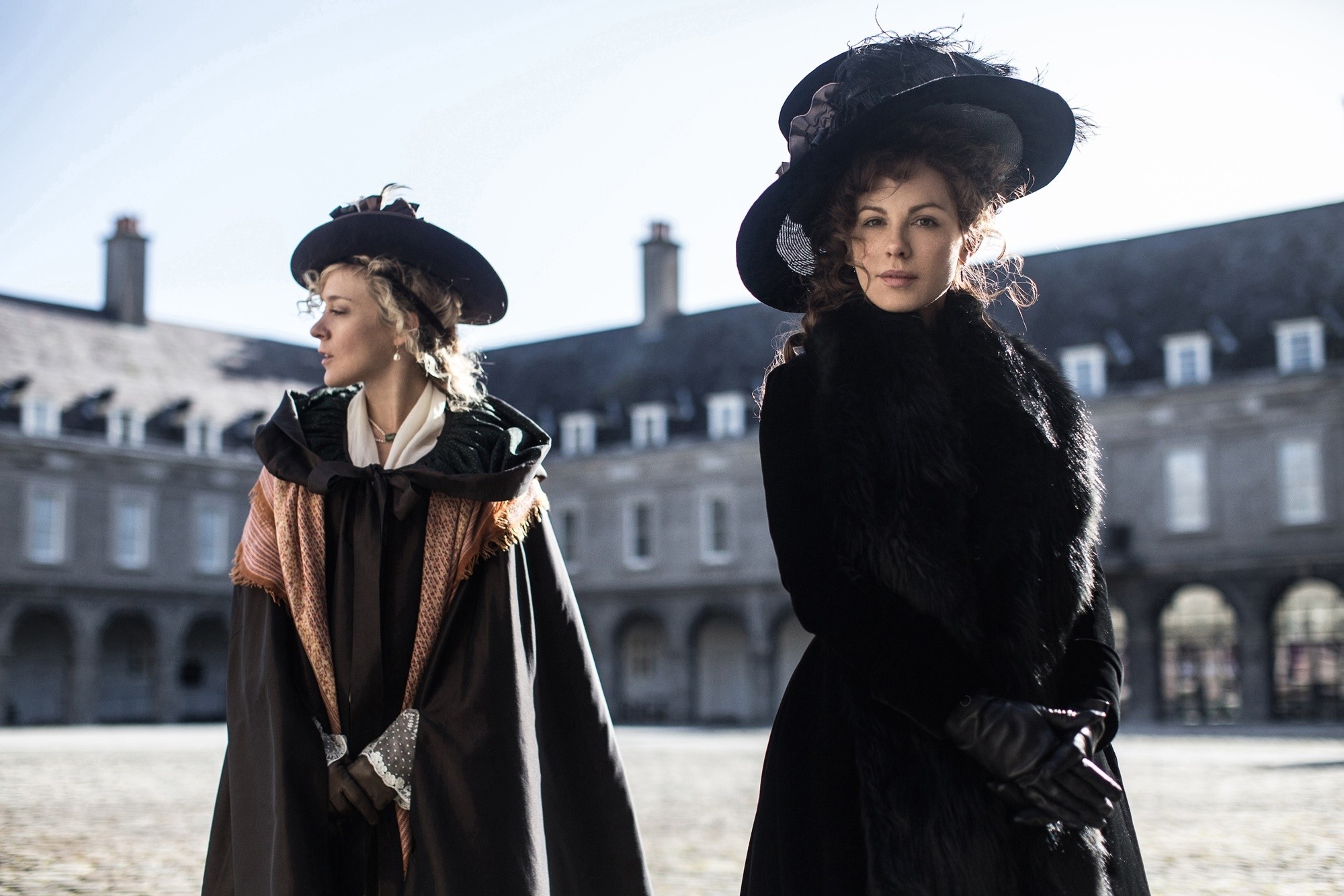 Chloe Sevigny stars as Alicia and Kate Beckinsale stars as Lady Susan Vernon in Roadside Attractions' Love & Friendship (2016)