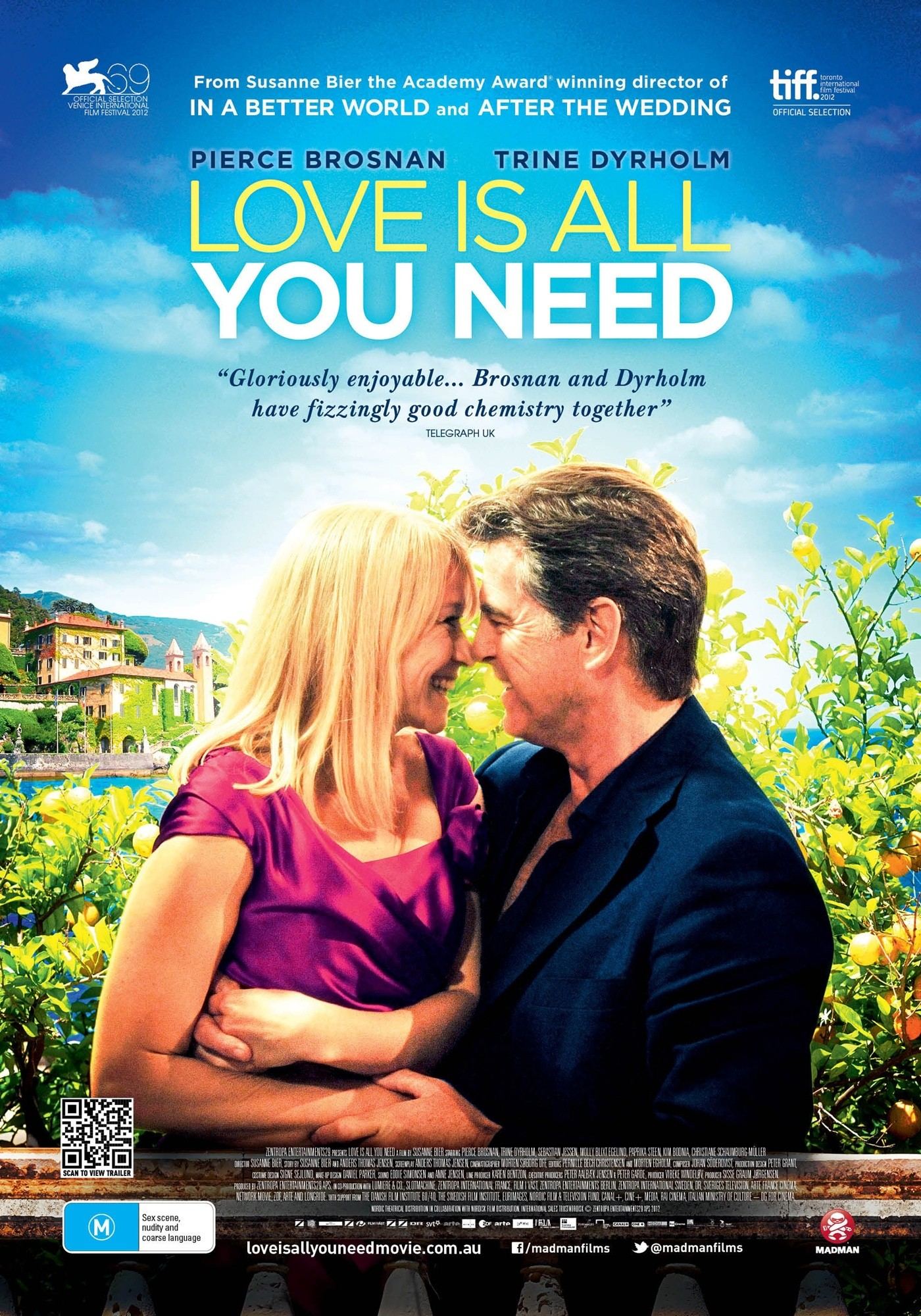 Poster of Sony Pictures Classics' Love Is All You Need (2013)