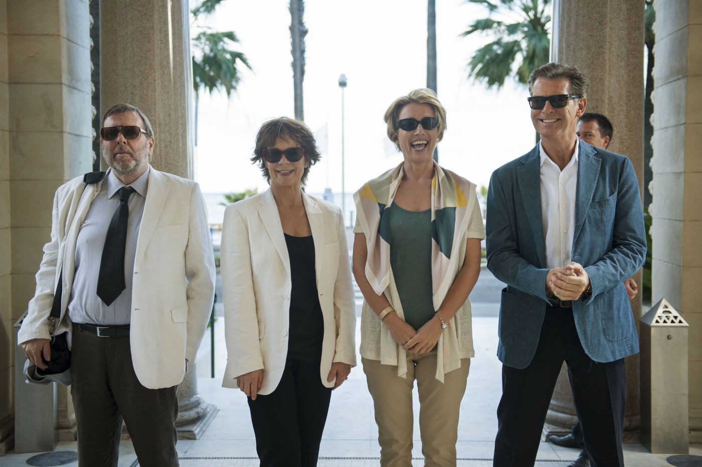 Timothy Spall, Celia Imrie, Emma Thompson and Pierce Brosnan in Ketchup Entertainment's The Love Punch (2014)