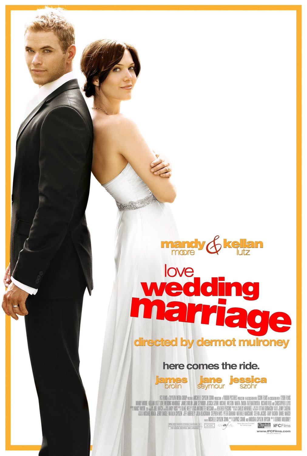 Poster of IFC Films' Love, Wedding, Marriage (2011)