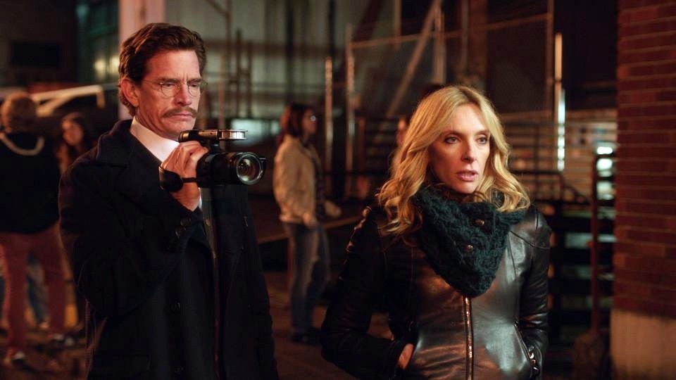 Thomas Haden Church stars as Charlie and Toni Collette stars as Ellie Klug in IFC Films' Lucky Them (2014)