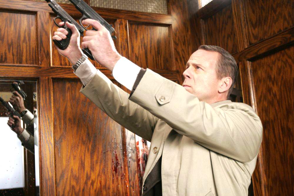 Bruce Wilis as Mr. Goodkat in MGM's Lucky Number Slevin (2006)