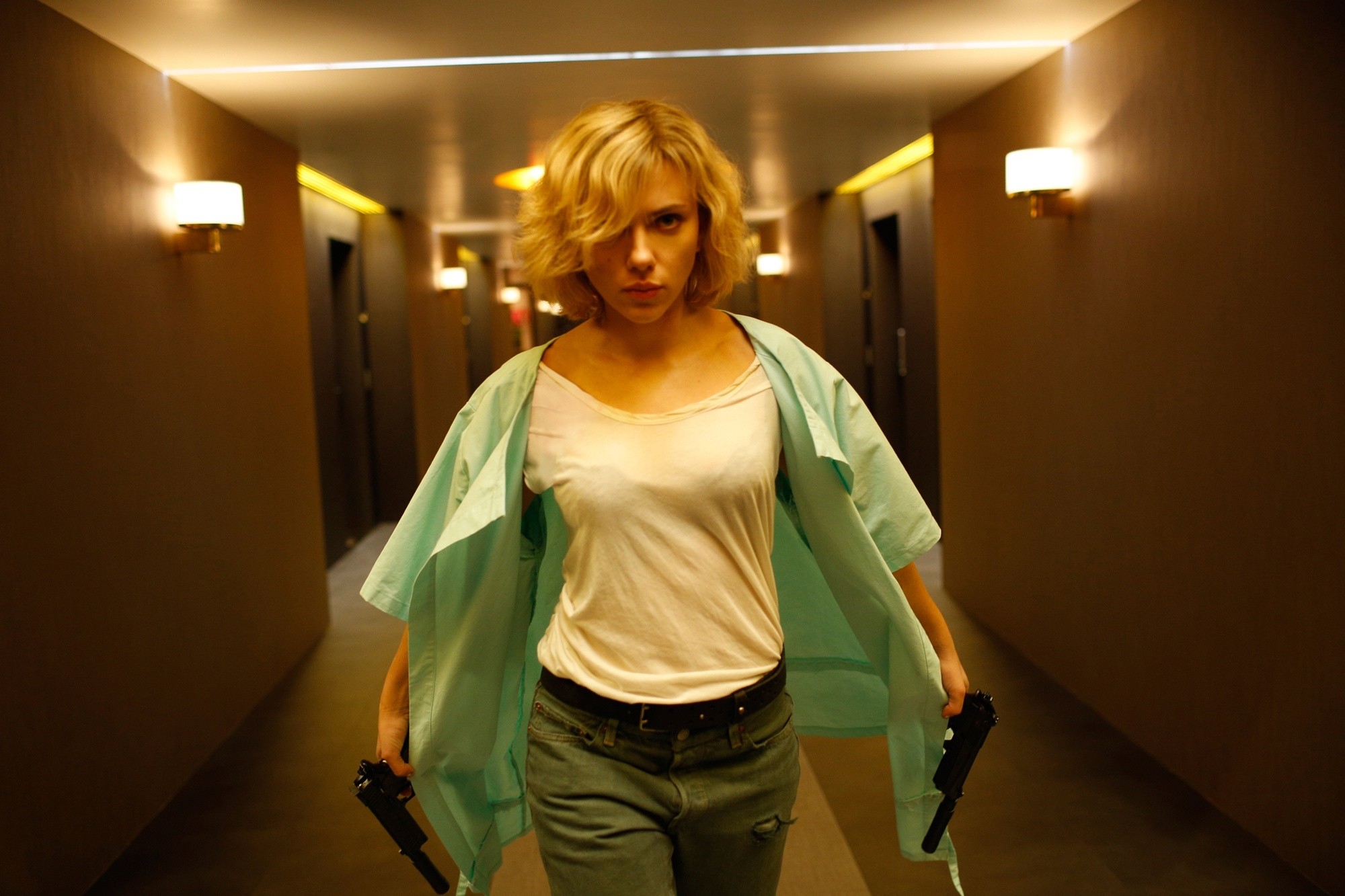 Scarlett Johansson stars as Lucy in Universal Pictures' Lucy (2014)