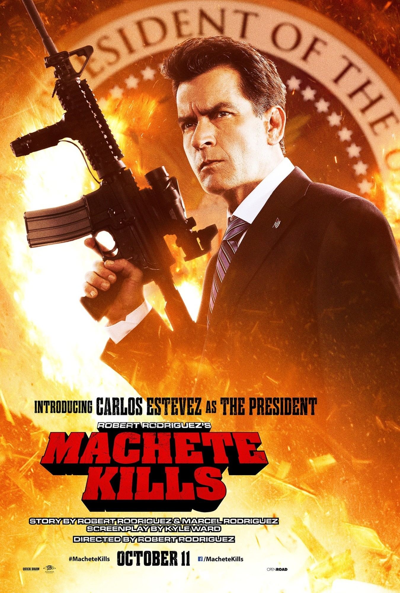 Poster of Open Road Films' Machete Kills (2013)