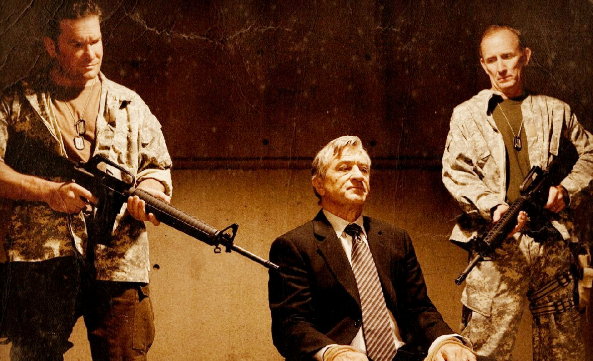 Robert De Niro stars as Senator McLaughlin in 20th Century Fox's Machete (2010)
