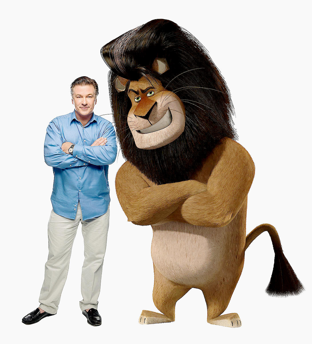Alec Baldwin voices Makunga the lion in DreamWorks Pictures' Madagascar: Escape 2 Africa (2008)