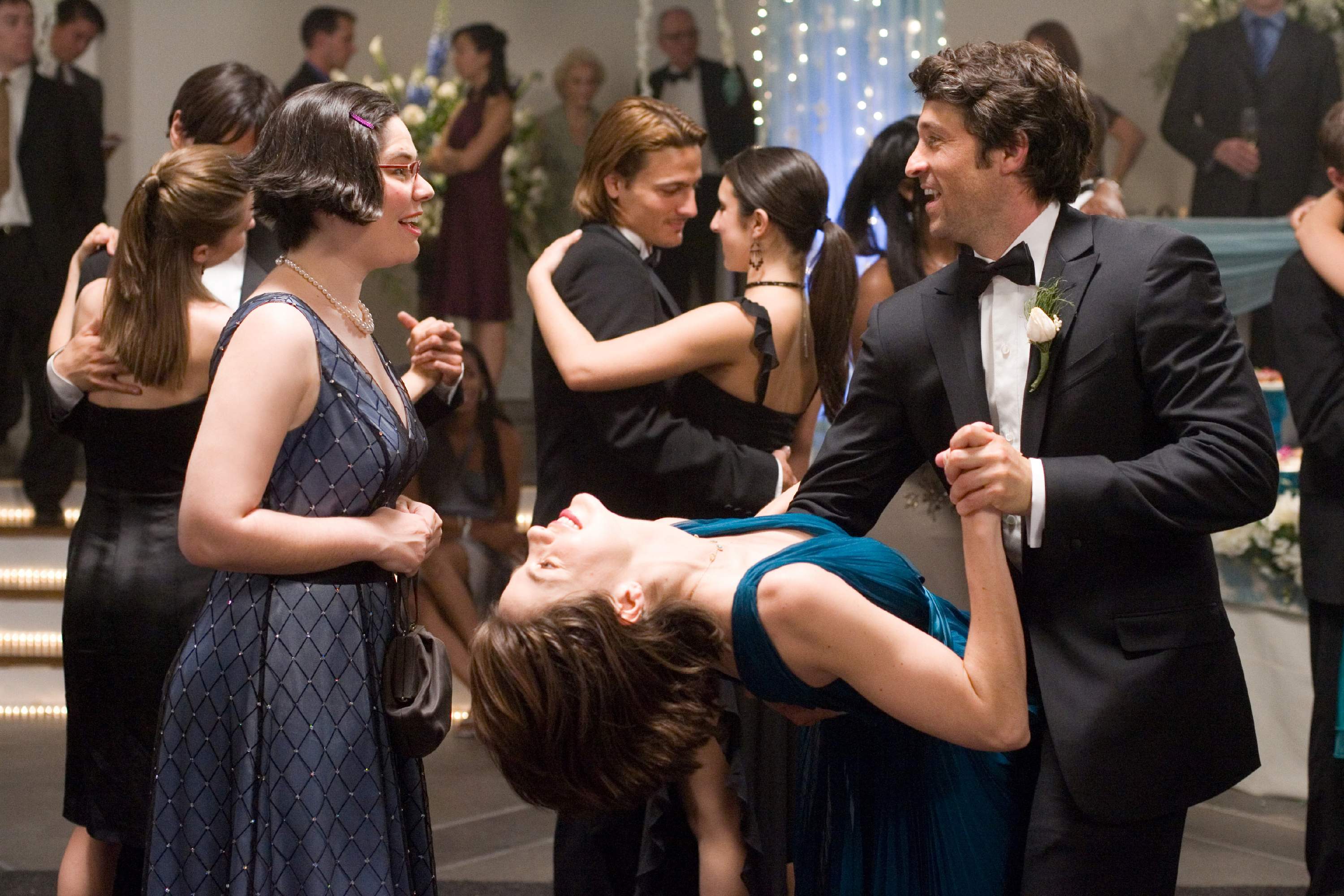 Patrick Dempsey as Tom and Michelle Monaghan as Hannah in Columbia Pictures' Made of Honor (2008). Photo credit: Peter Iovino.