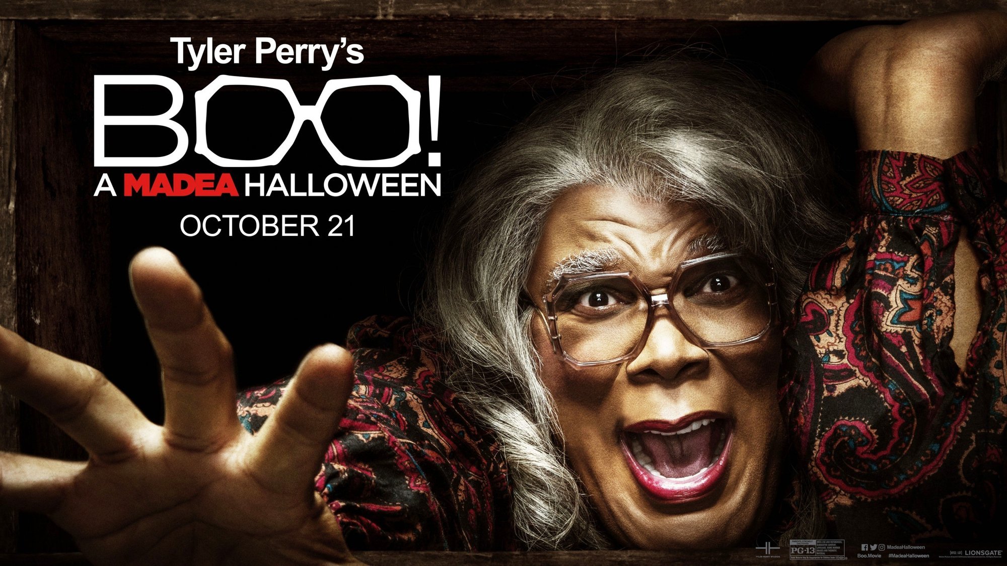Poster of Lionsgate Films' Boo! A Madea Halloween (2016)