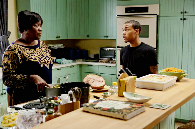 Loretta Devine stars as Shirley and Bow Wow stars as Byron in Lionsgate Films' Madea's Big Happy Family (2011)