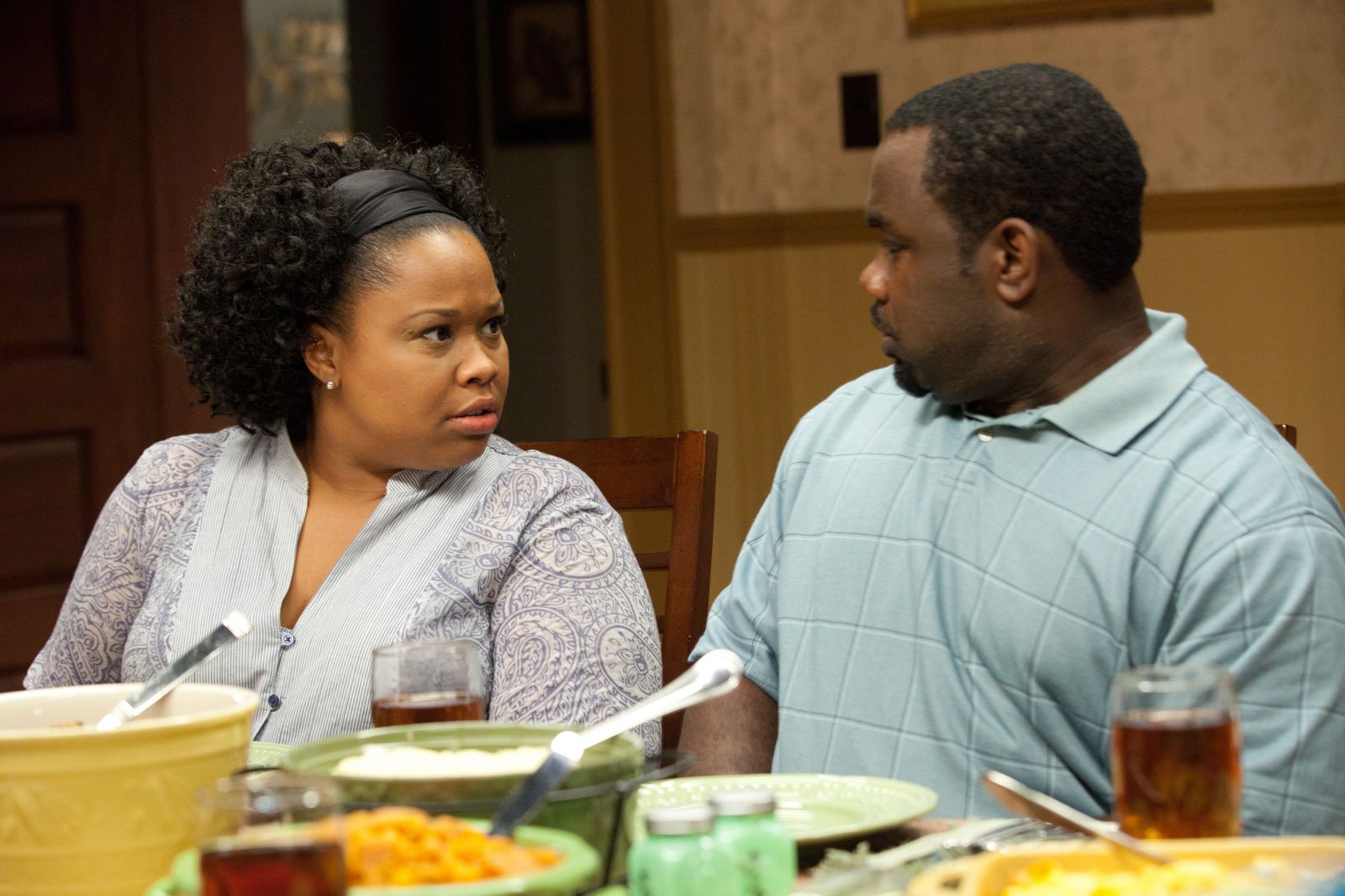 Natalie Desselle star as Tammy and Rodney Perry star as Harold in Lionsgate Films' Madea's Big Happy Family (2011)