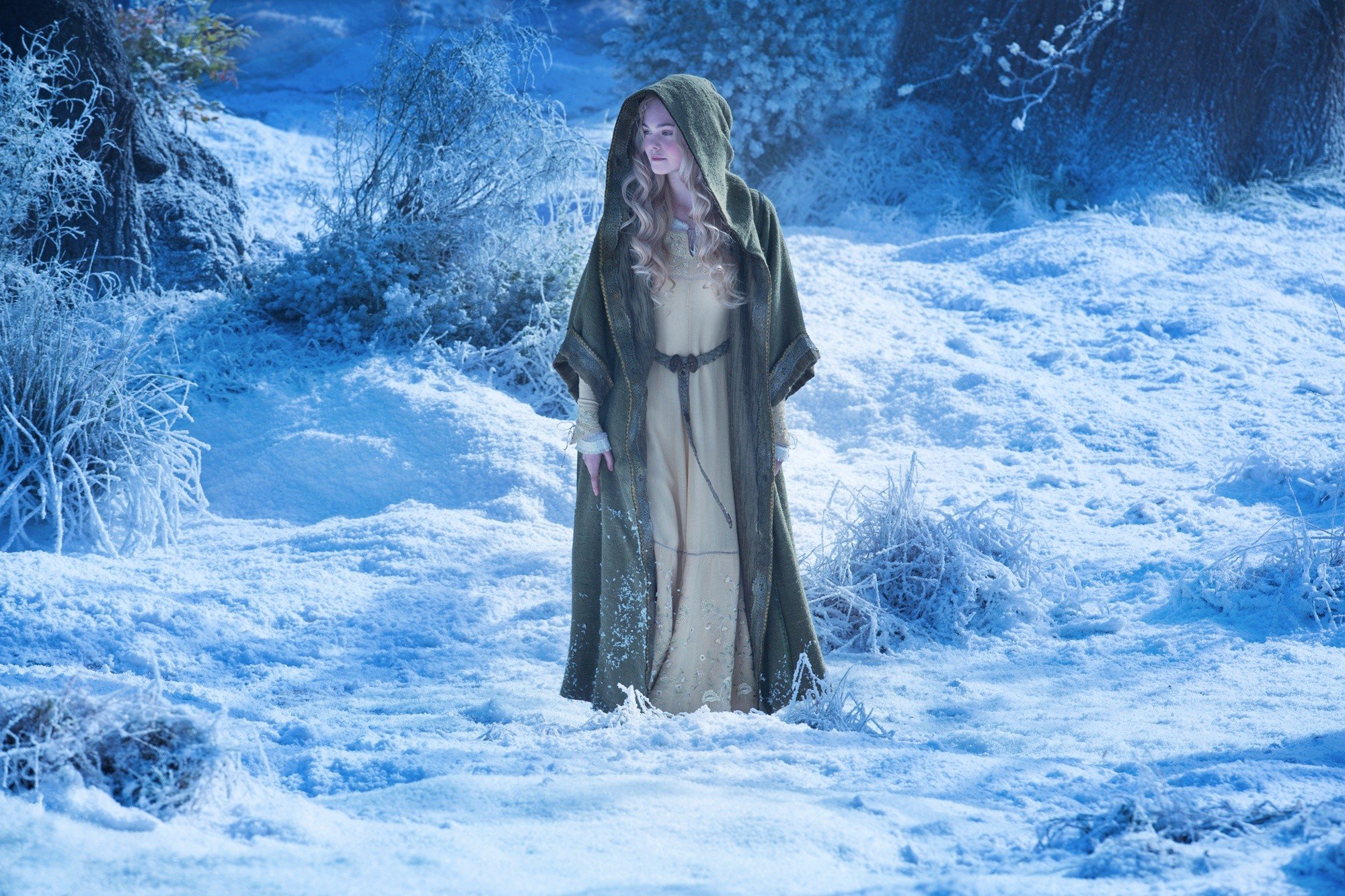 Elle Fanning stars as Princess Aurora in Walt Disney Pictures' Maleficent (2014)