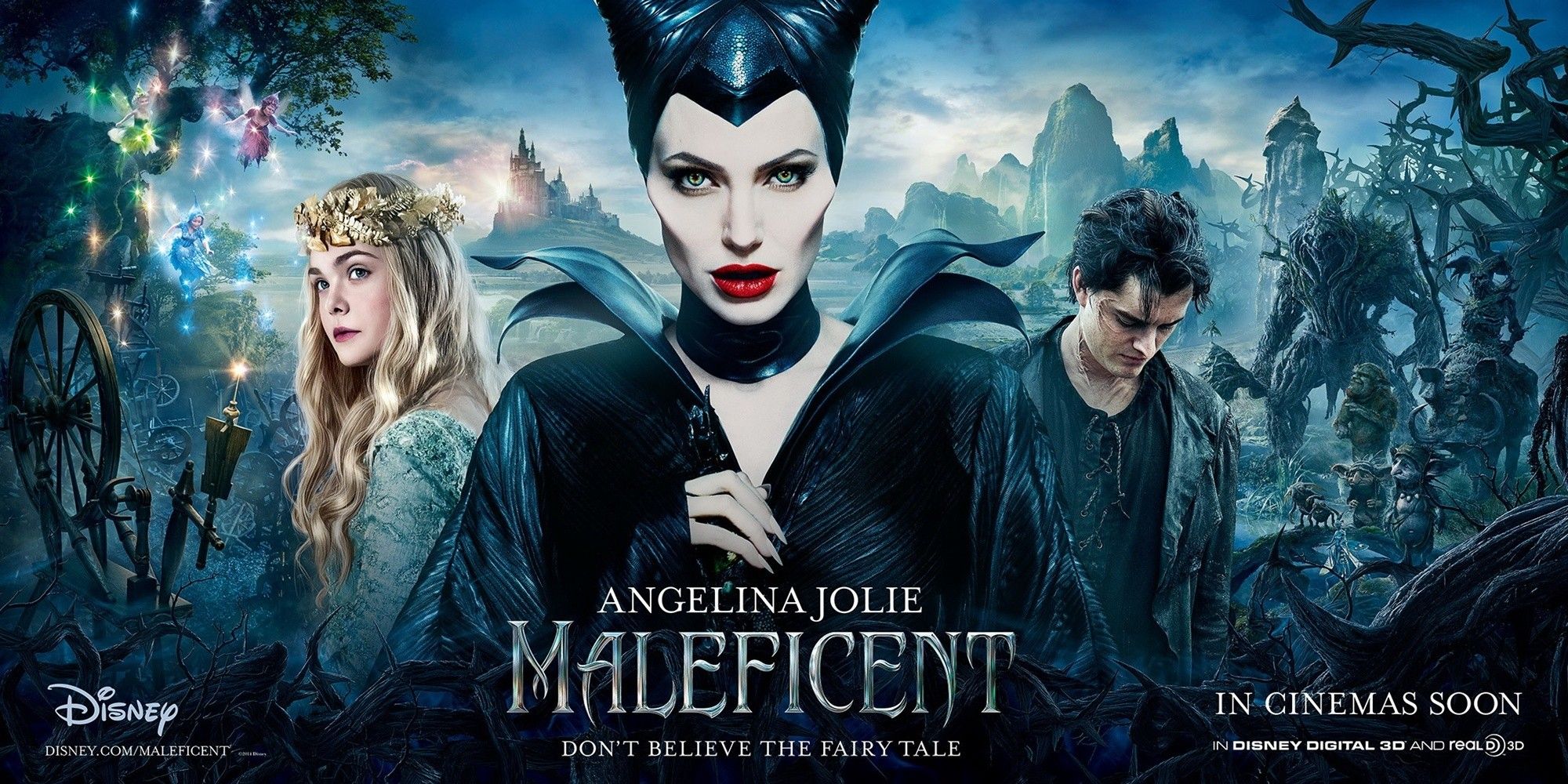 Poster of Walt Disney Pictures' Maleficent (2014)