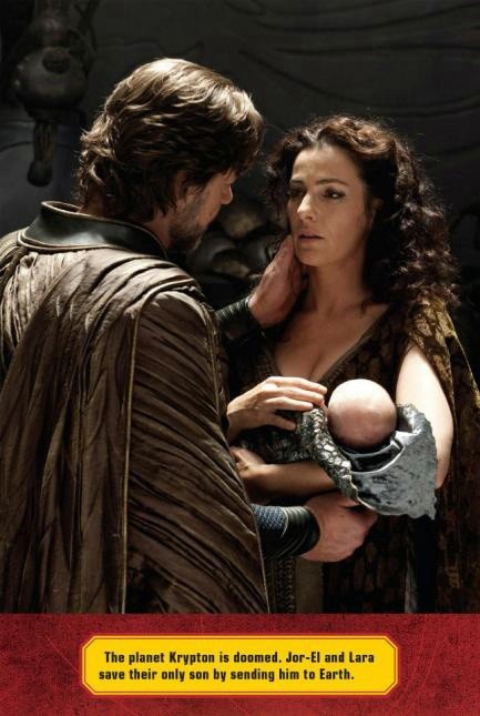 Russell Crowe stars as Jor-El and Ayelet Zurer stars as Lara Lor-Van in Warner Bros. Pictures' Man of Steel (2013)