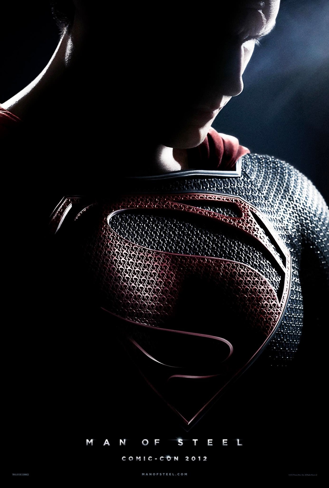 Poster of Warner Bros. Pictures' Man of Steel (2013)