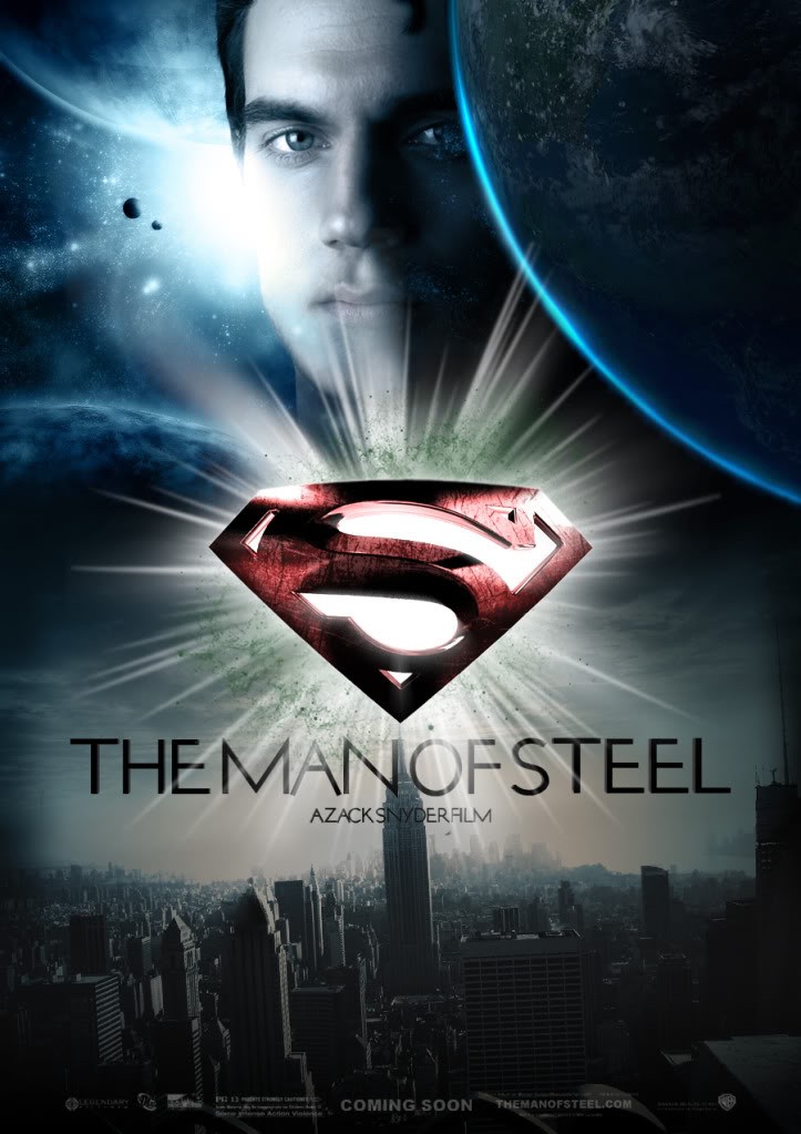 Poster of Warner Bros. Pictures' Man of Steel (2013)