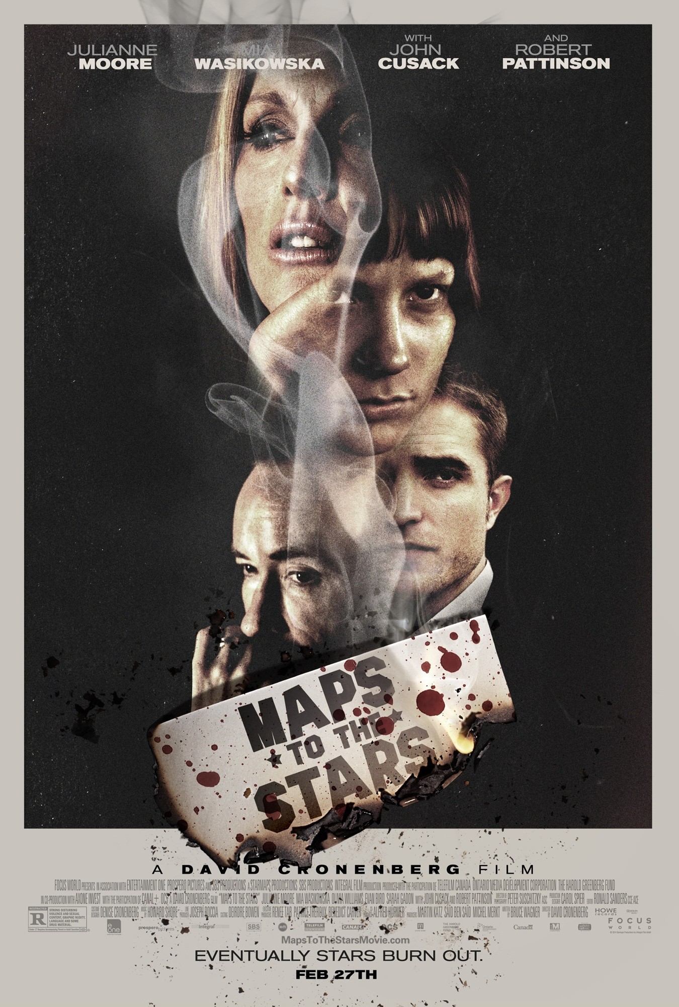 Poster of Focus World's Maps to the Stars (2015)
