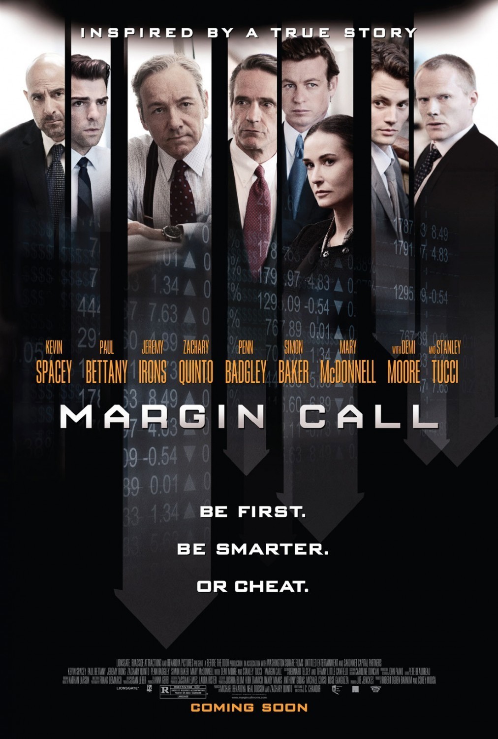 Poster of Roadside Attractions' Margin Call (2011)