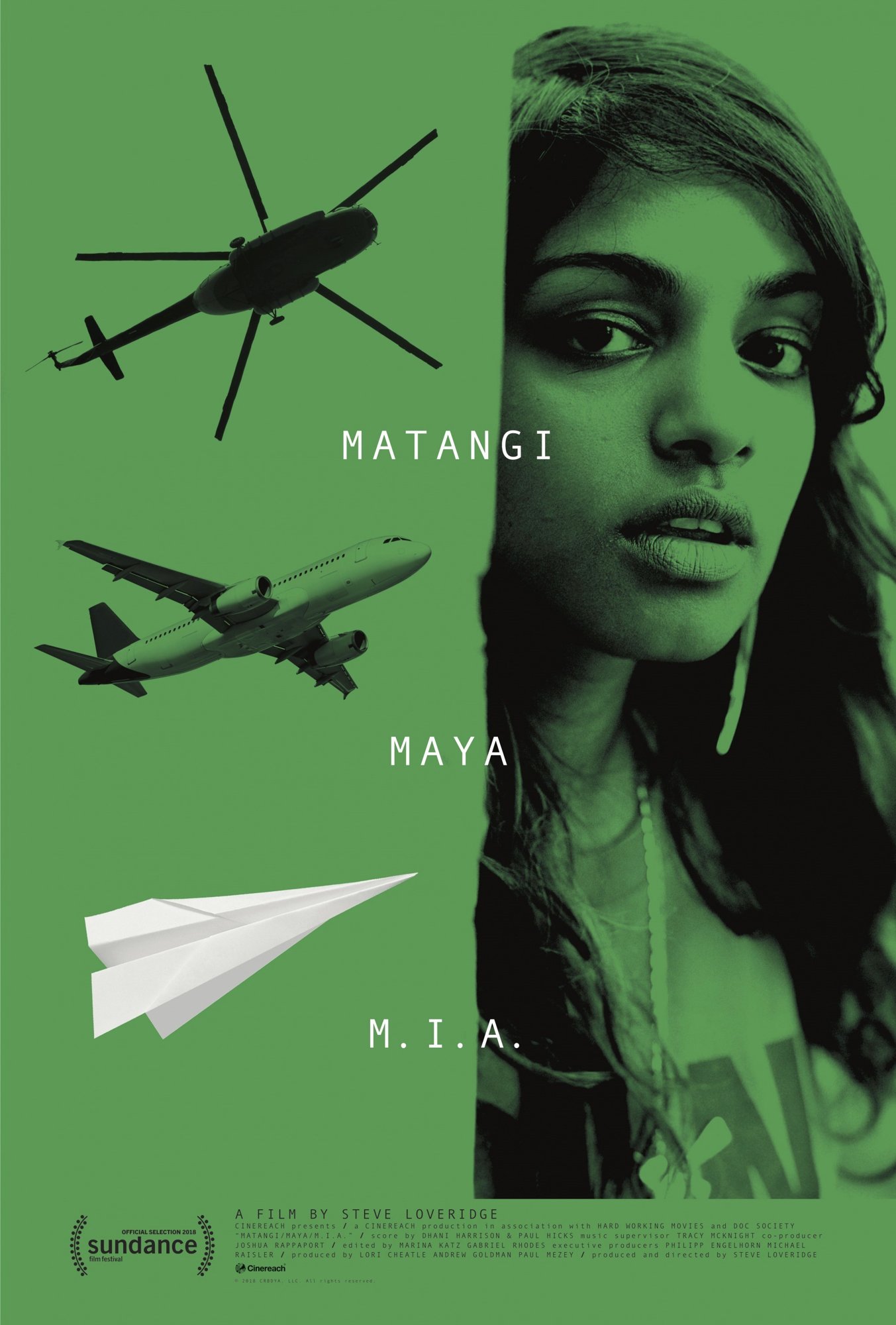 Poster of Cinereach's Matangi/Maya/M.I.A. (2018)