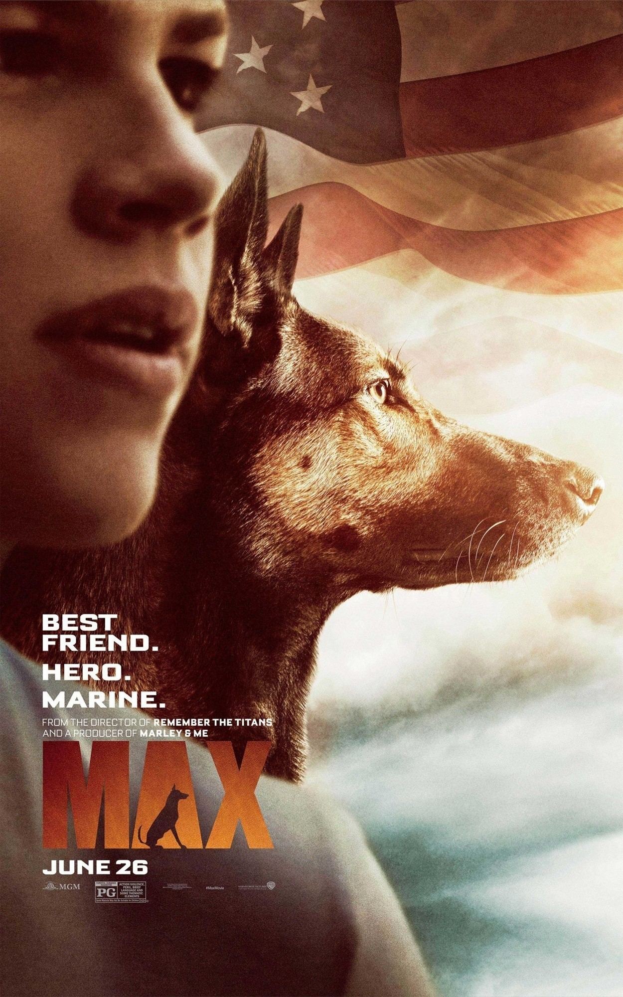 Poster of Warner Bros. Pictures' Max (2015)