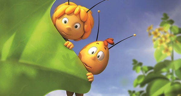Maya and Willy from Shout! Factory's Maya the Bee Movie (2015)