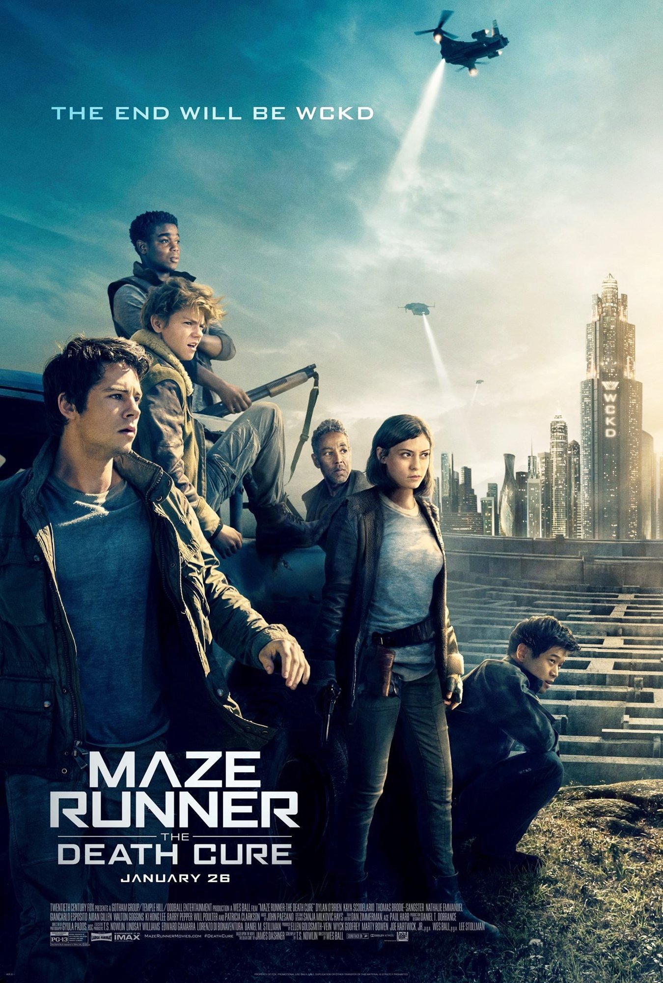 Poster of 20th Century Fox's Maze Runner: The Death Cure (2018)