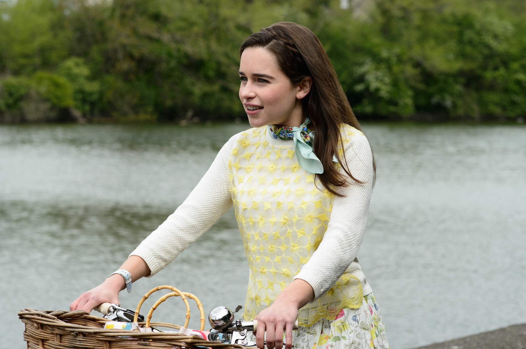 Emilia Clarke stars as Lou Clark in Warner Bros. Pictures' Me Before You (2016)