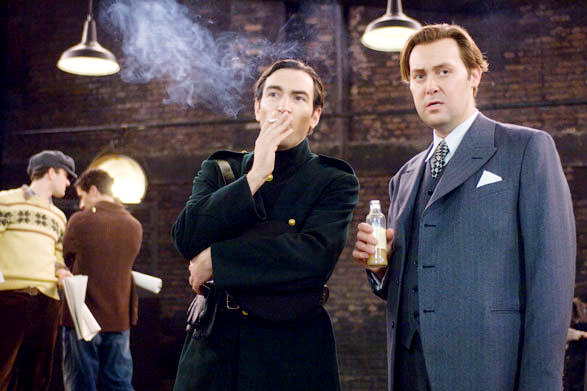 Ben Chaplin stars as George Coulouris and Christian McKay stars as Orson Welles in Freestyle Releasing's Me and Orson Welles (2009)