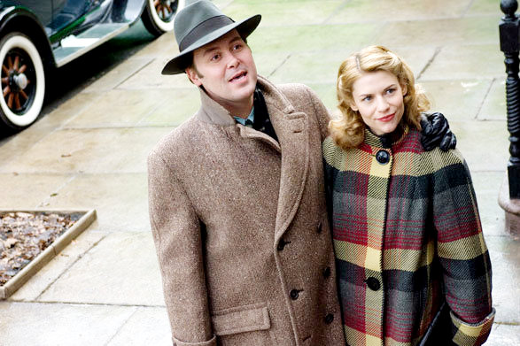 Christian McKay stars as Orson Welles and Claire Danes stars as Sonja Jones in Freestyle Releasing's Me and Orson Welles (2009)