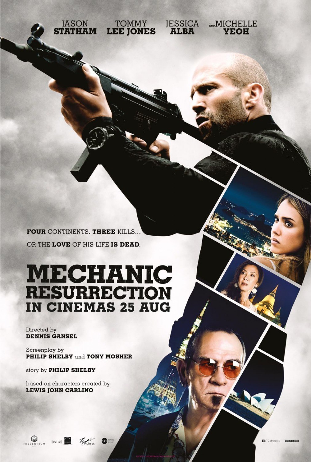 Poster of Lionsgate Films' Mechanic: Resurrection (2016)