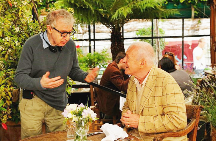 Woody Allen and Anthony Hopkins in Sony Pictures Classics' You Will Meet a Tall Dark Stranger (2010)