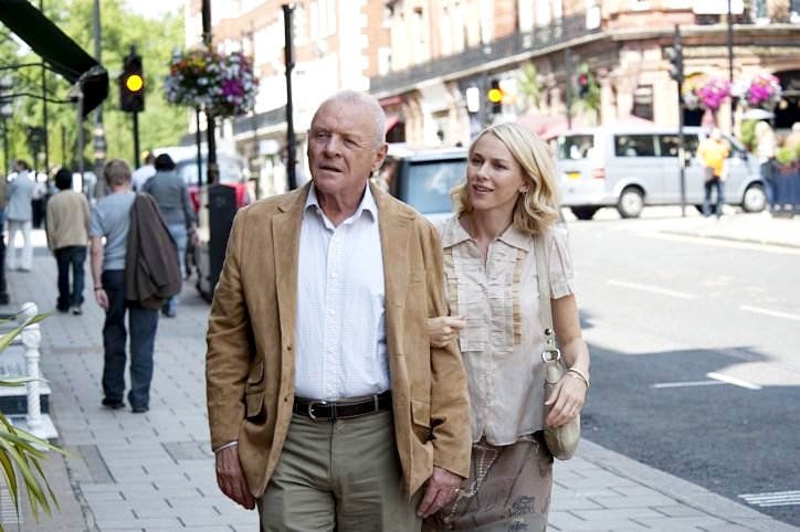Anthony Hopkins and Naomi Watts stars as Sally in Sony Pictures Classics' You Will Meet a Tall Dark Stranger (2010)