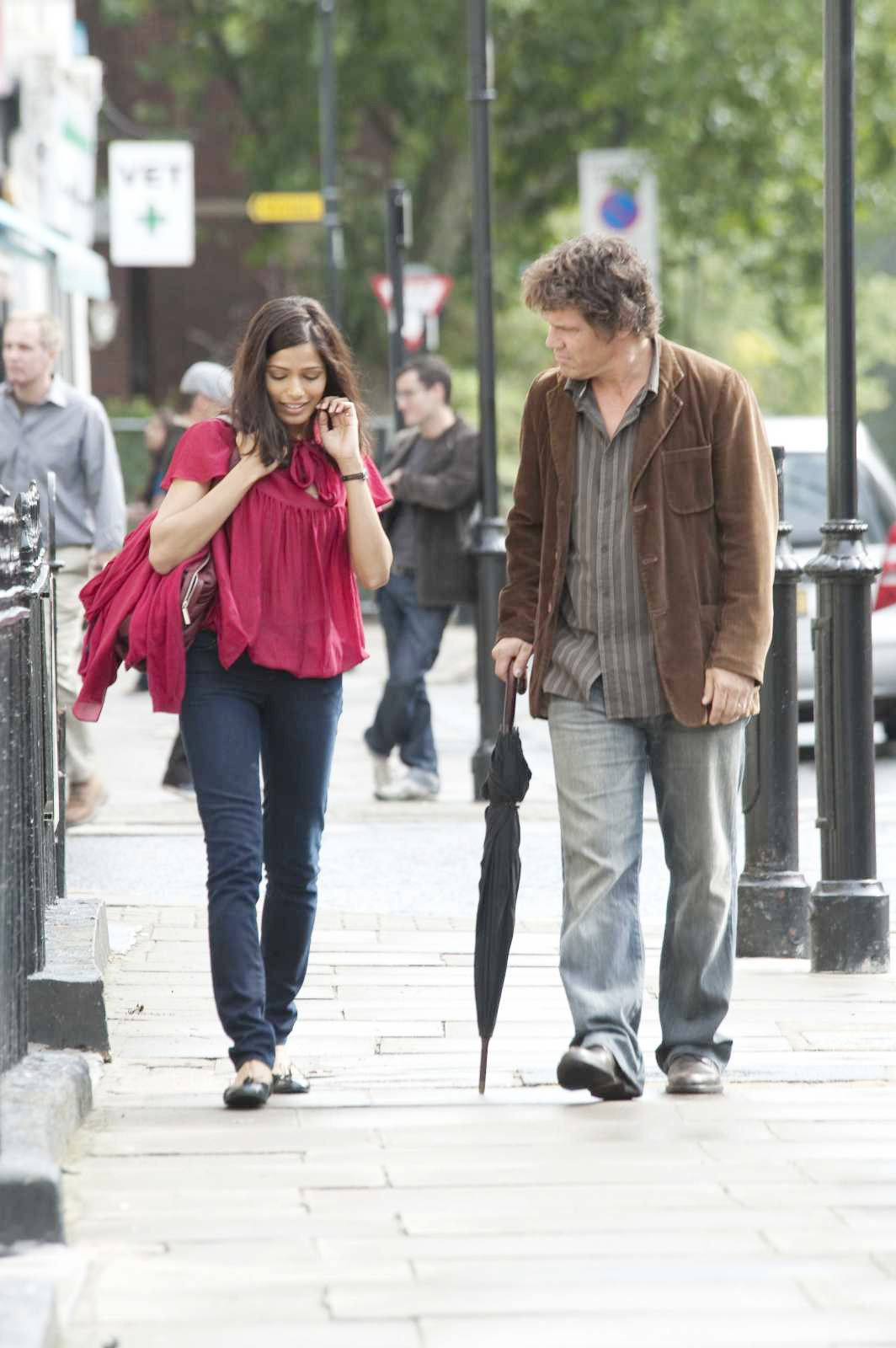 Freida Pinto stars as Dia and Josh Brolin stars as Roy in Sony Pictures Classics' You Will Meet a Tall Dark Stranger (2010)