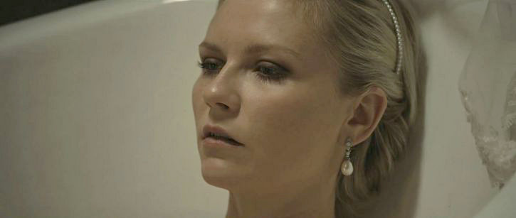 Kirsten Dunst stars as Justine in Magnolia Pictures' Melancholia (2011)