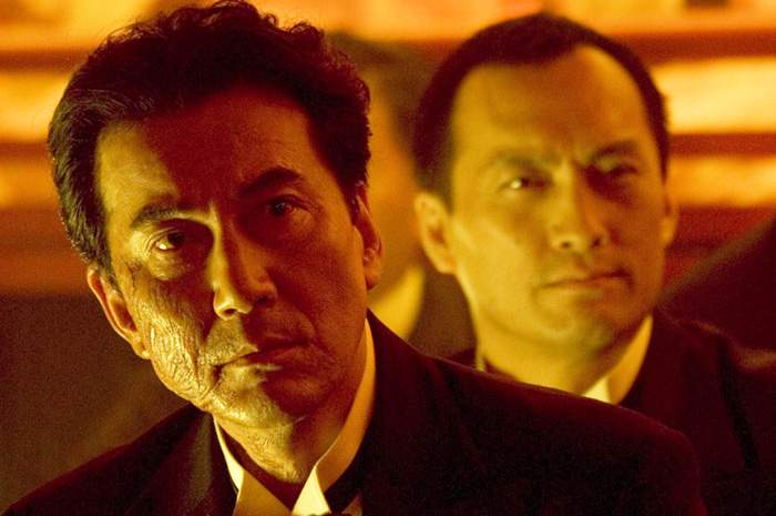 Koji Yakusho and Ken Watanabe in Columbia Pictures' Memoirs of a Geisha (2005)