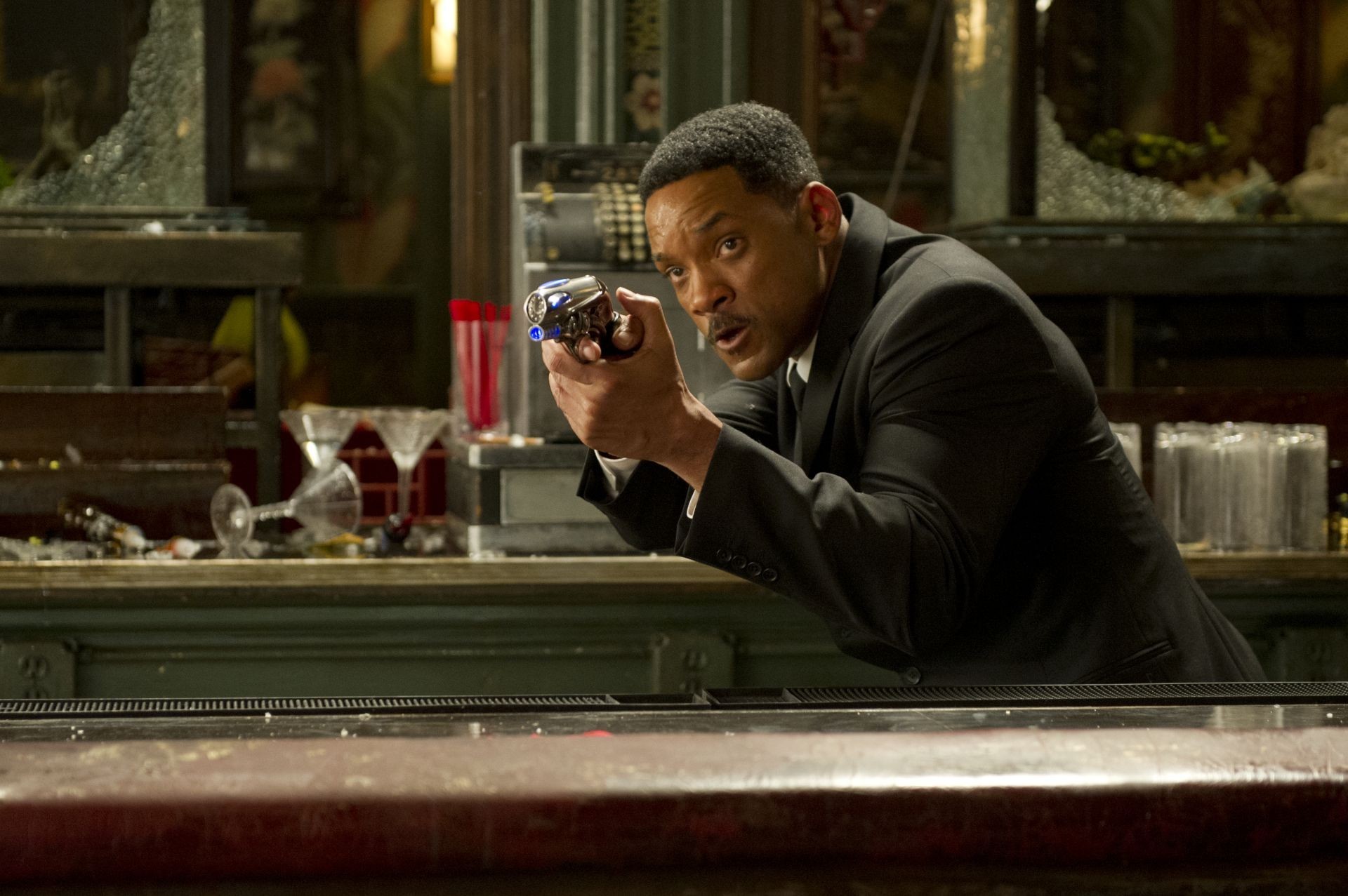 Will Smith stars as Agent J in Columbia Pictures' Men in Black 3 (2012). Photo credit by Wilson Webb.