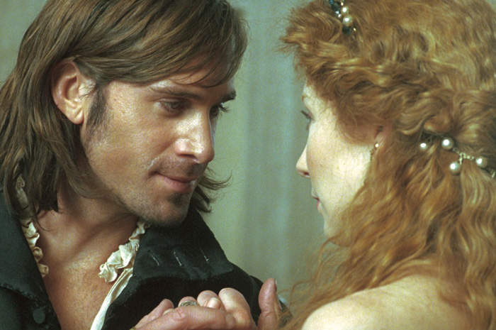 Joseph Fiennes and Lynn Collins in Sony Pictures Classics' The Merchant of Venice (2004)