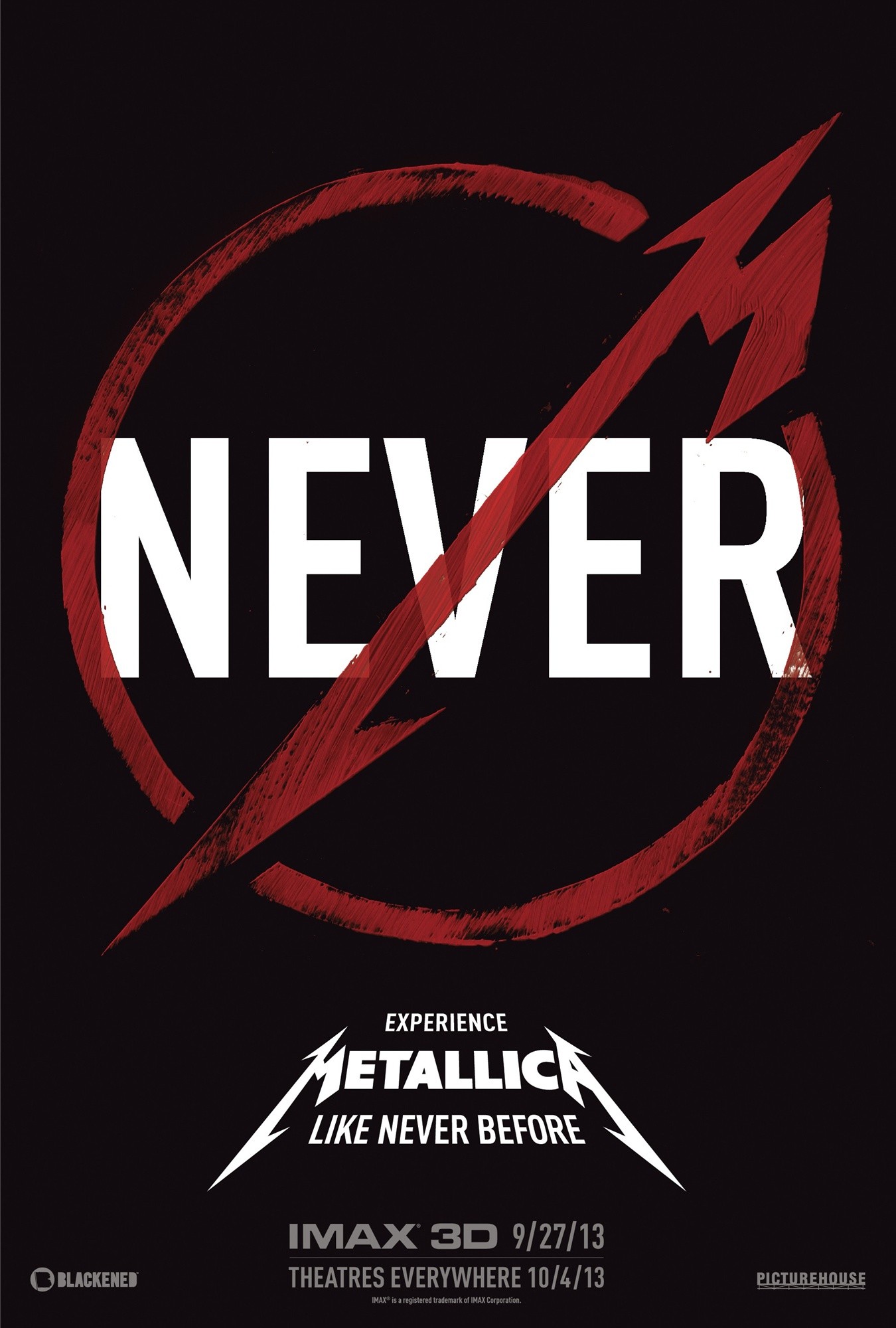 Poster of Picturehouse's Metallica Through the Never (2013)