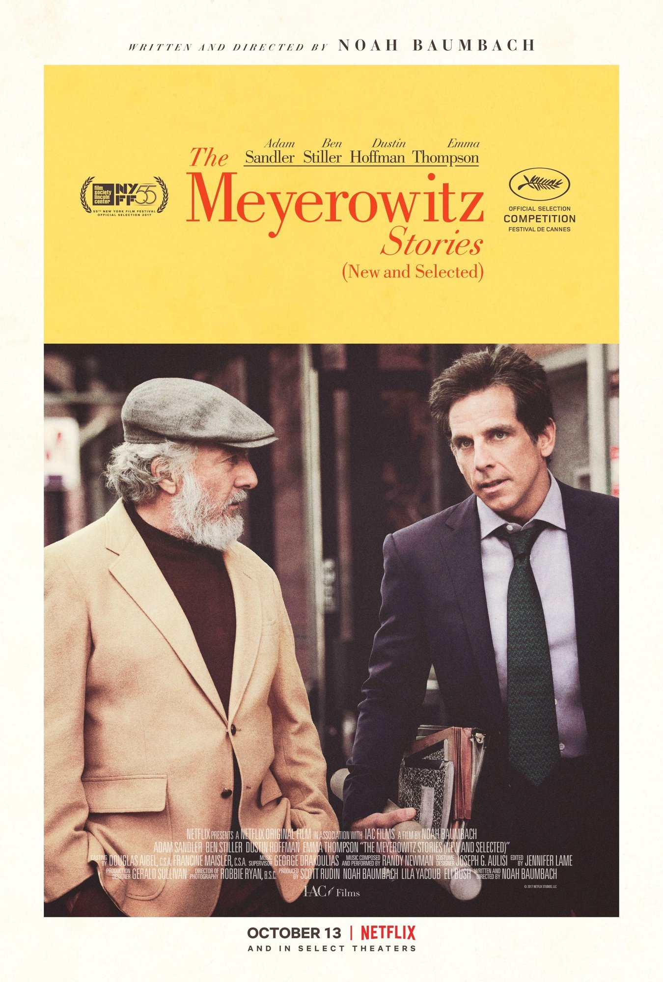 Poster of Netflix's The Meyerowitz Stories (New and Selected) (2017)