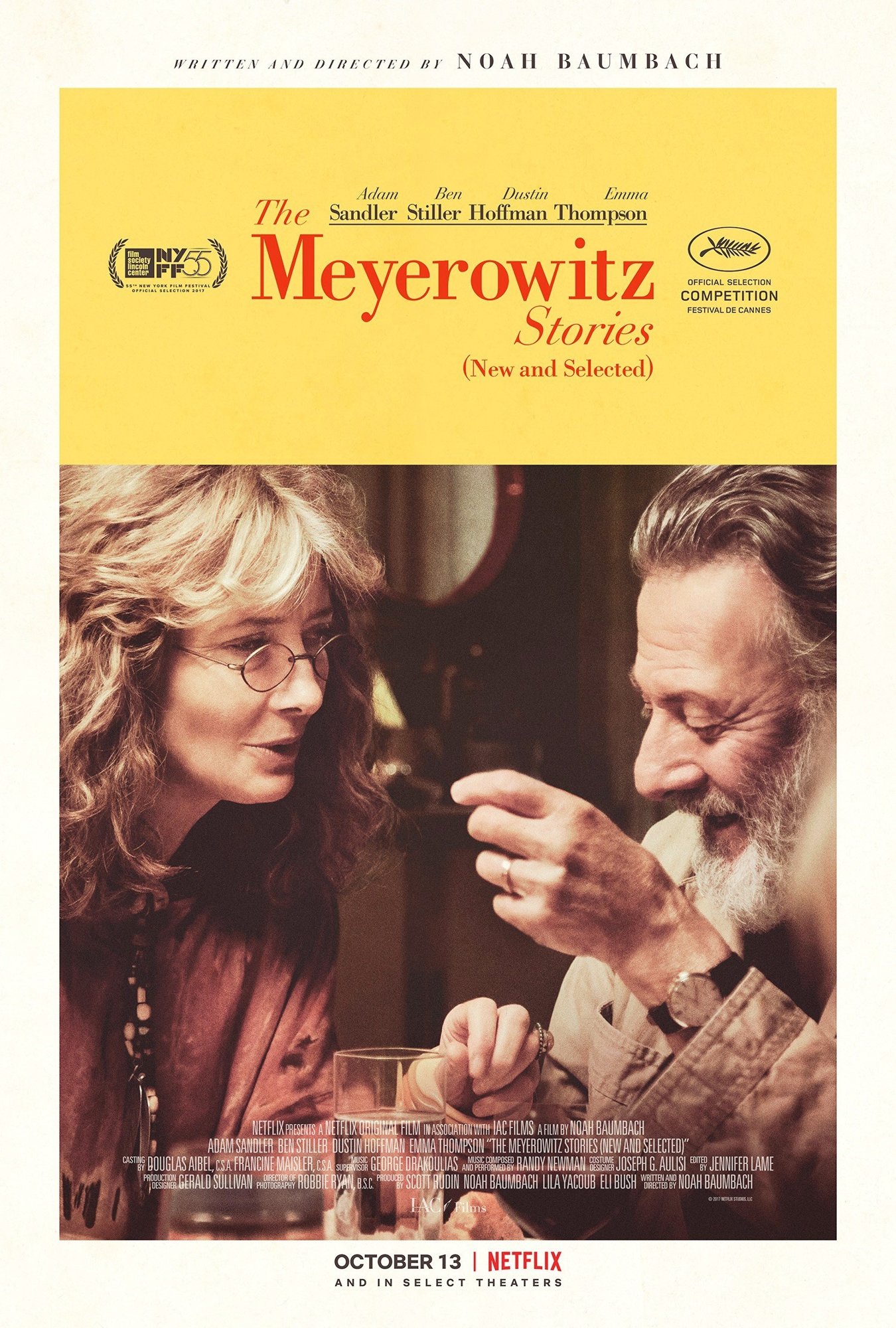 The Meyerowitz Stories (2017) Pictures, Trailer, Reviews, News, DVD and Soundtrack