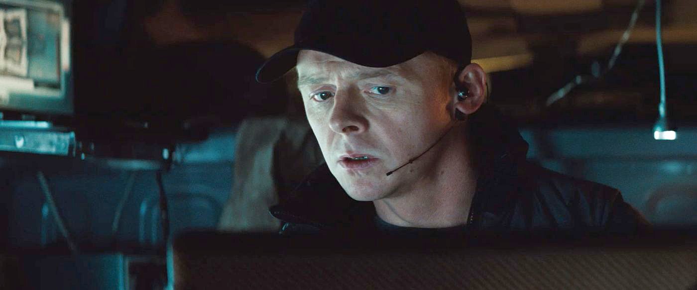 Simon Pegg stars as Benji Dunn in Paramount Pictures' Mission: Impossible Ghost Protocol (2011)