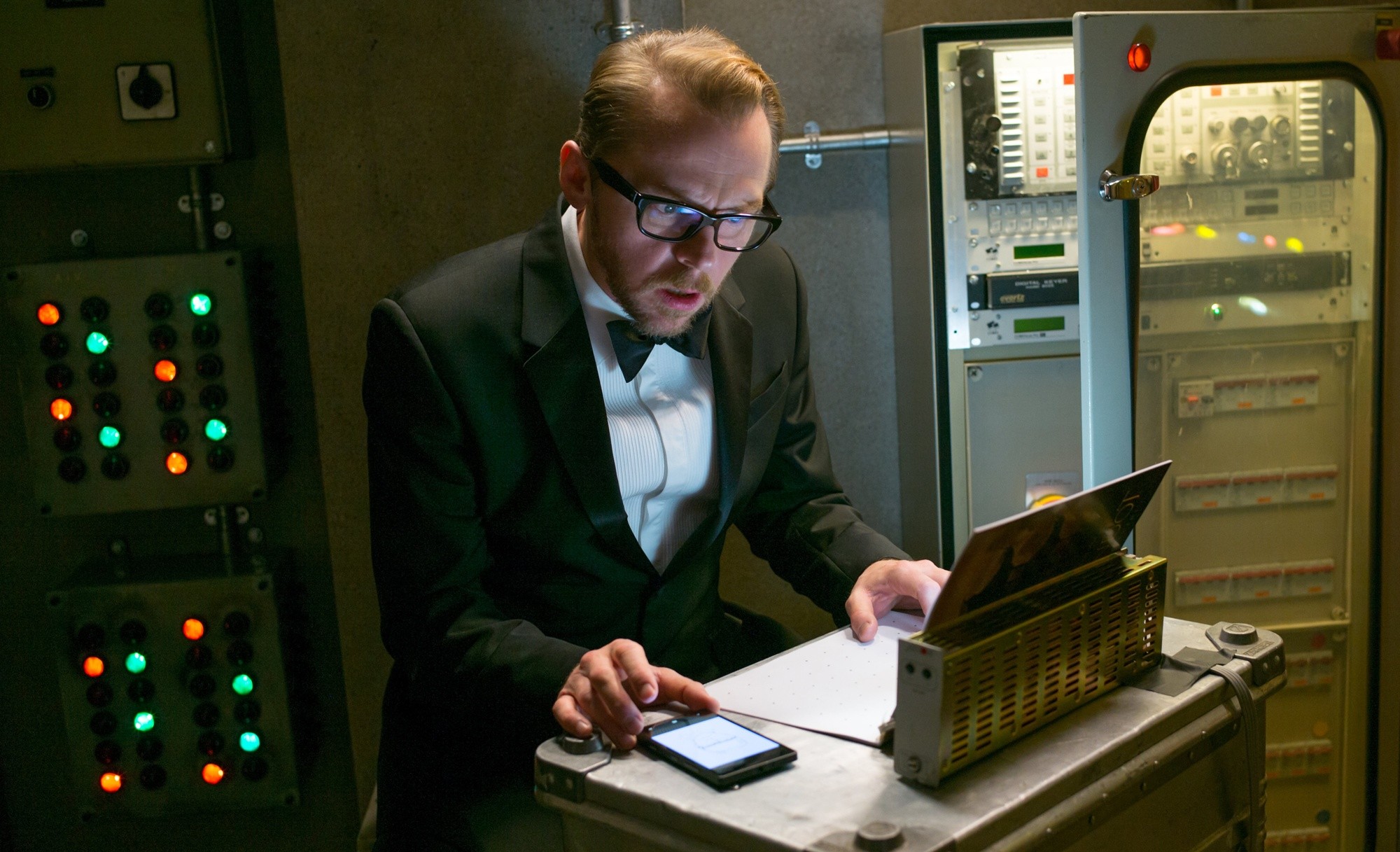 Simon Pegg stars as Benji Dunn in Paramount Pictures' Mission: Impossible Rogue Nation (2015)
