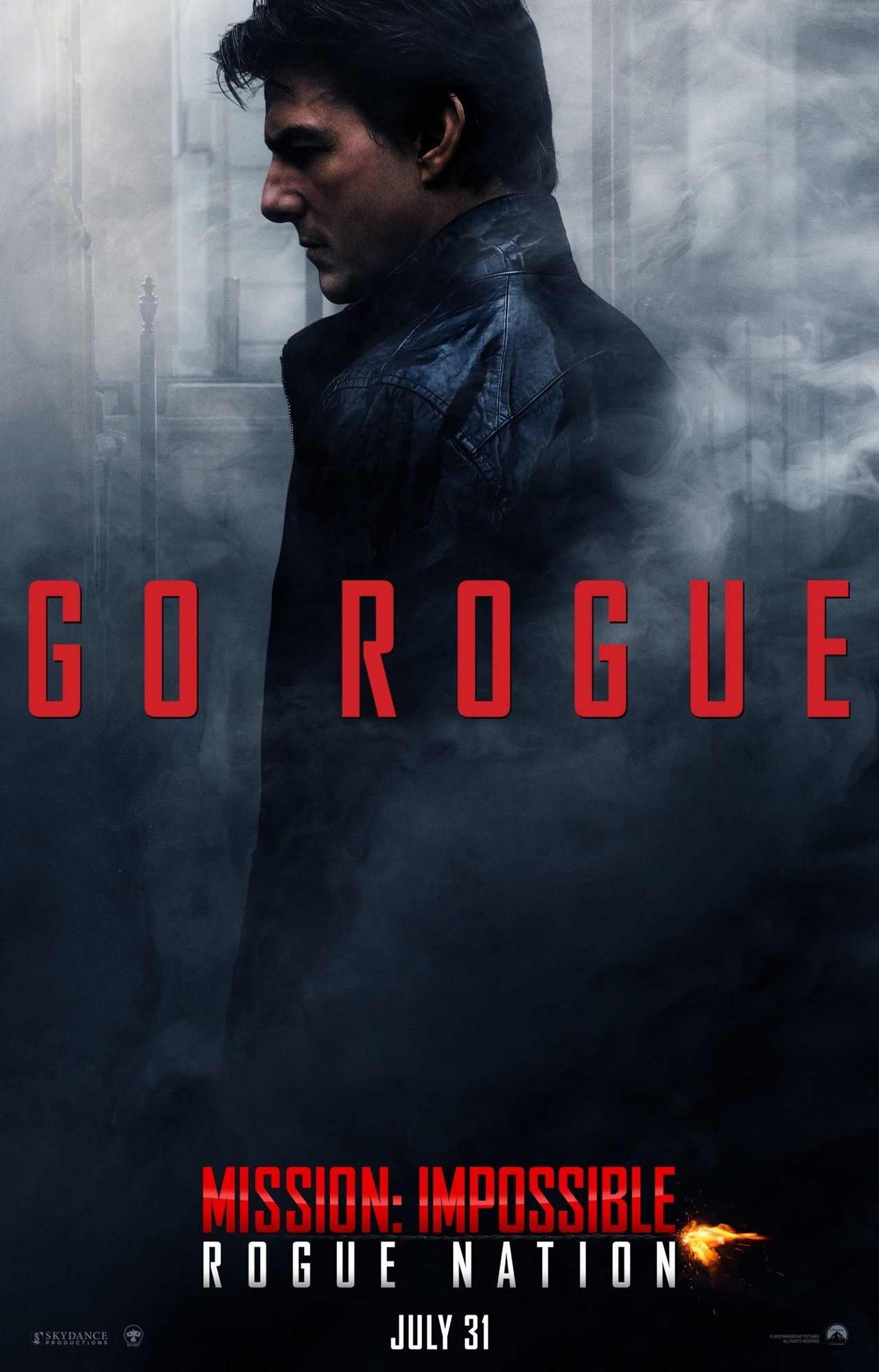 Poster of Paramount Pictures' Mission: Impossible Rogue Nation (2015)