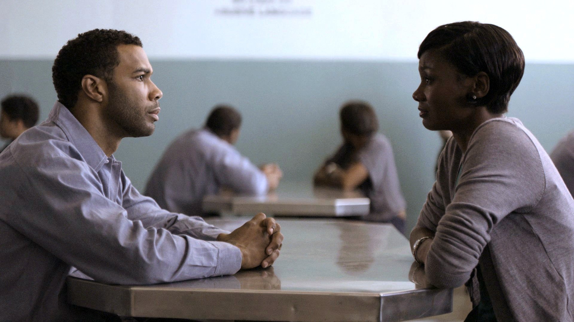 Omari Hardwick stars as Derek and Emayatzy Corinealdi stars as Ruby in Participant Media's Middle of Nowhere (2012)