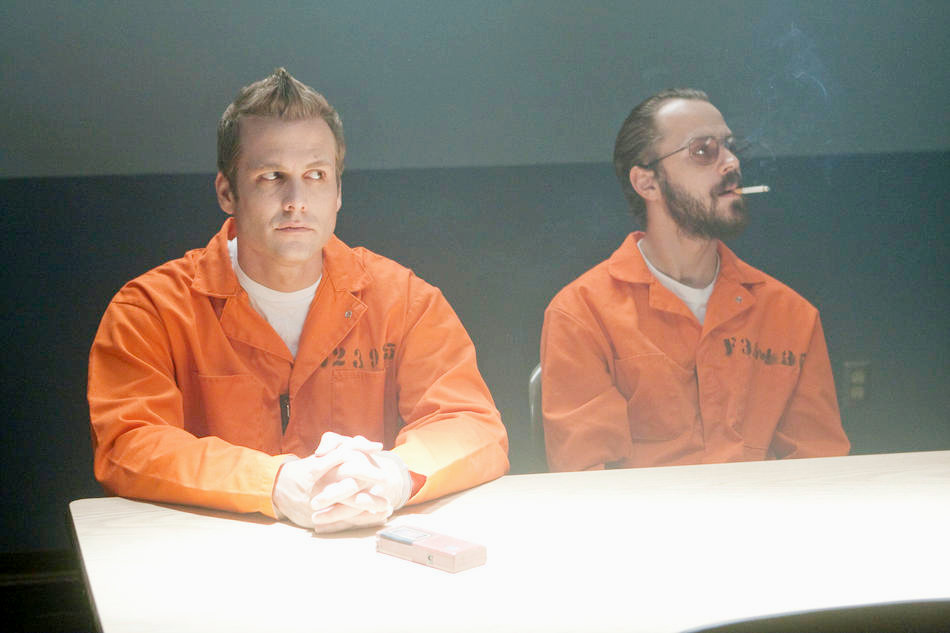 Giovanni Ribisi stars as Wayne Beering and Gabriel Macht stars as Buck Dolby in Paramount Vantage's Middle Men (2010)